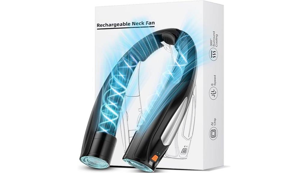 rechargeable portable personal fan