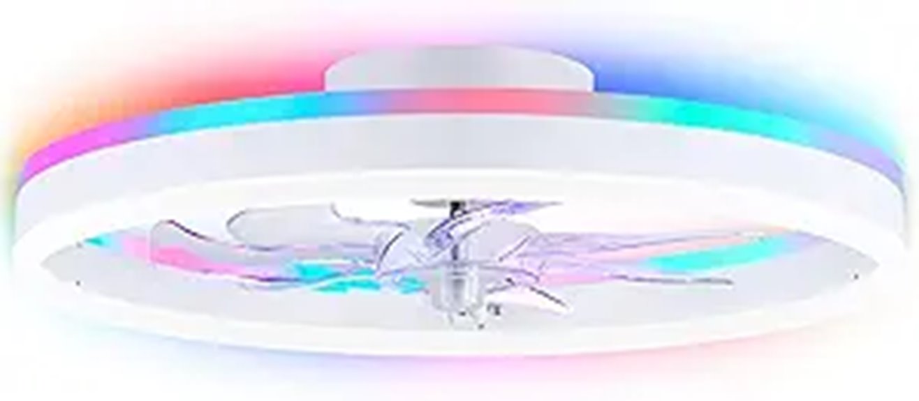 rgb fan with lights
