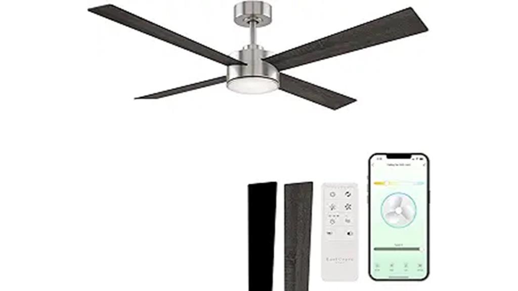 santorini led ceiling fan