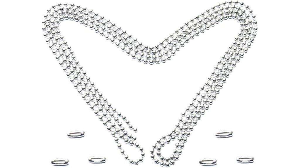 silver 3mm ceiling fan extension