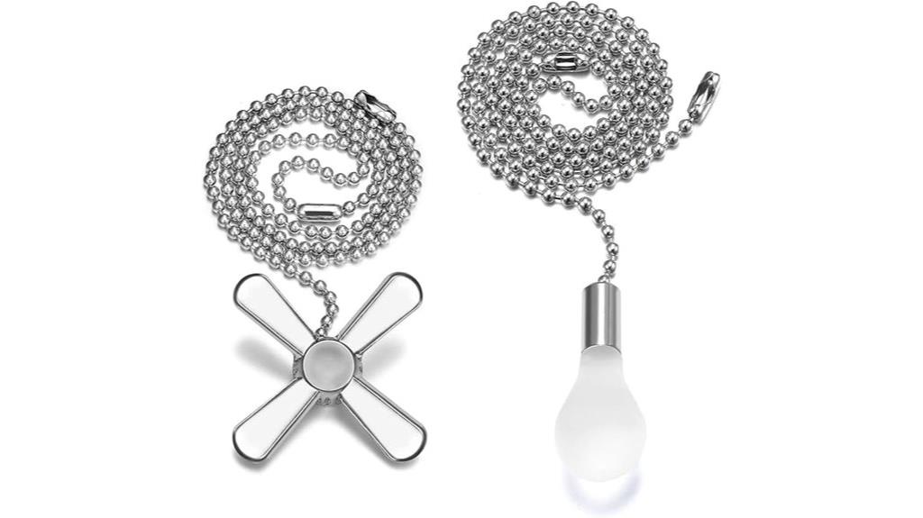 silver long extension cord