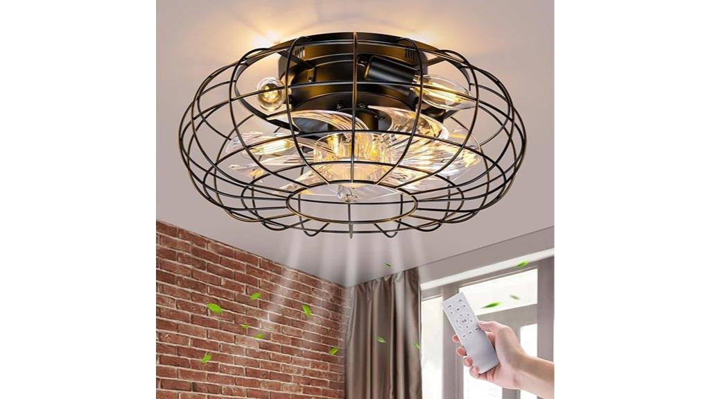 small industrial ceiling fan