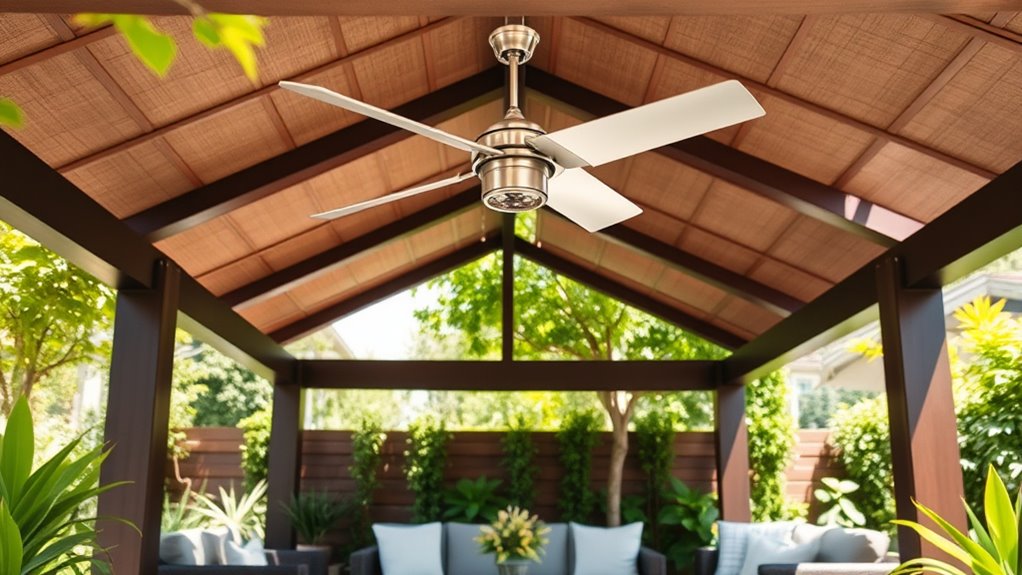 small patio cooling fans
