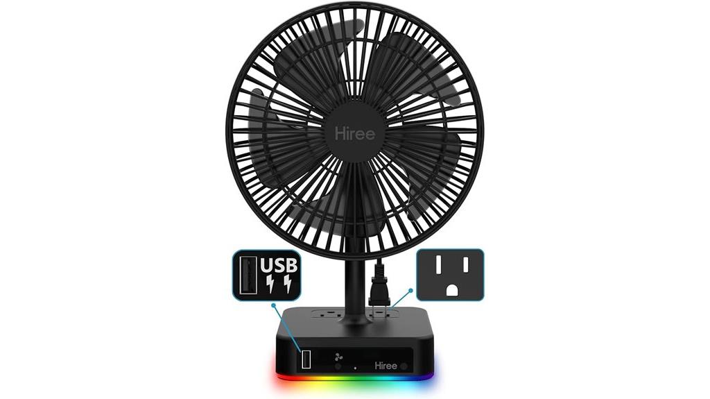 small usb desk fan