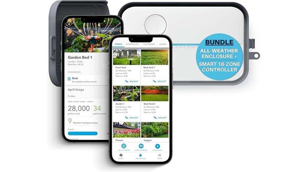 smart 16 zone sprinkler bundle