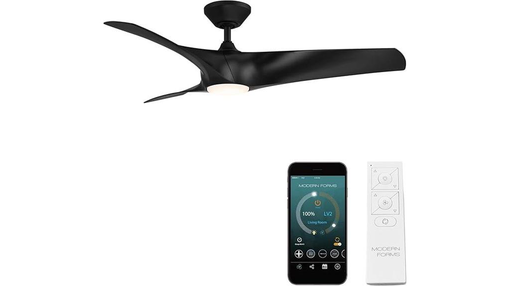 smart ceiling fan with led