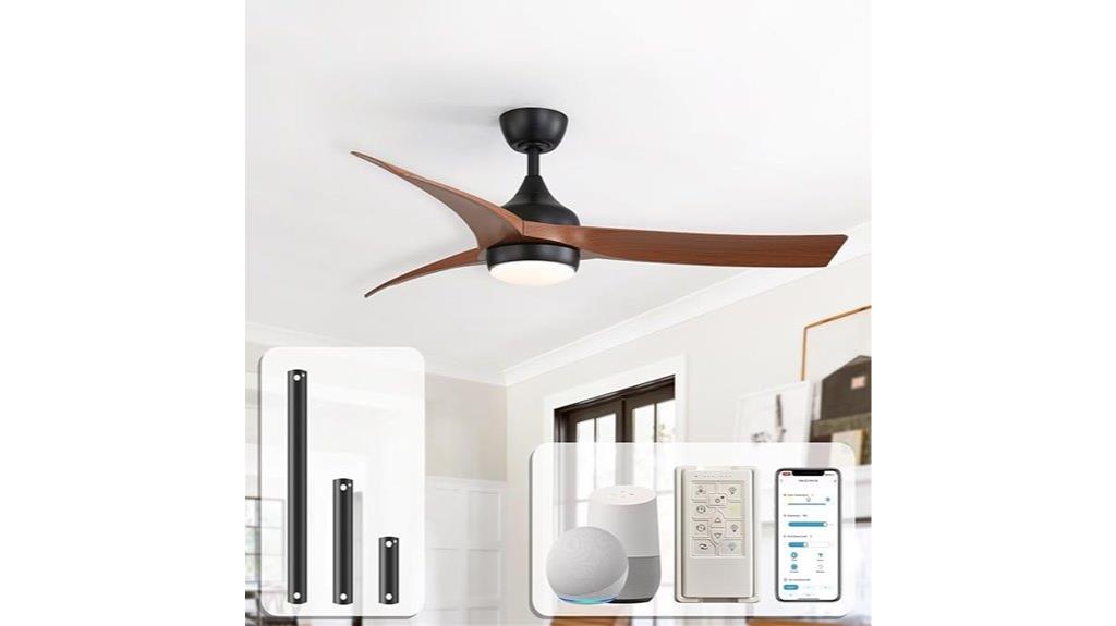 smart ceiling fan with lights