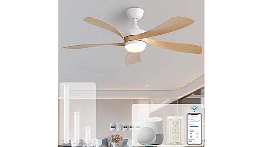 smart ceiling fan with lights