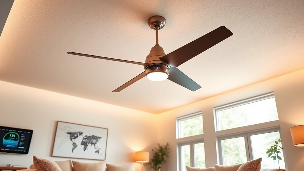 smart ceiling fans with energy monitoring