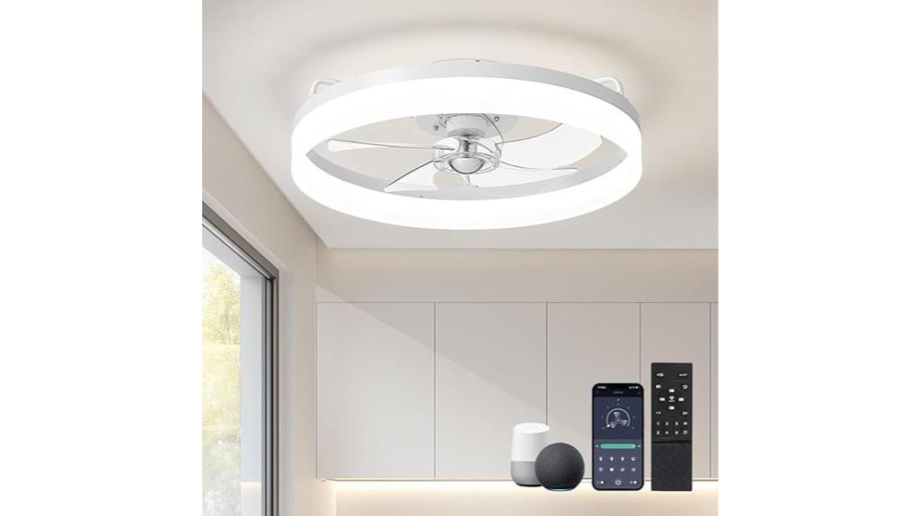 smart fan with lights