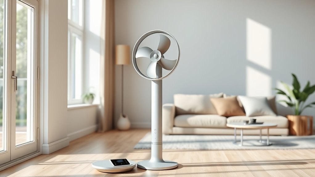 smart fans with humidity sensors