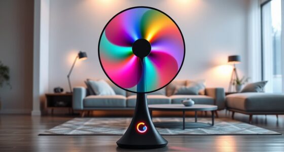 smart led fan selection
