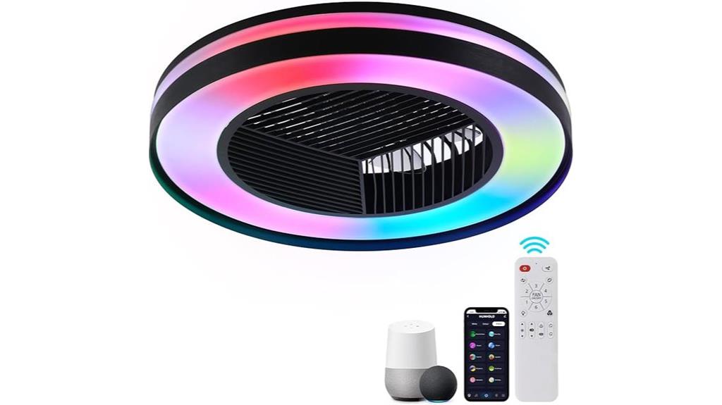 smart rgb ceiling fan