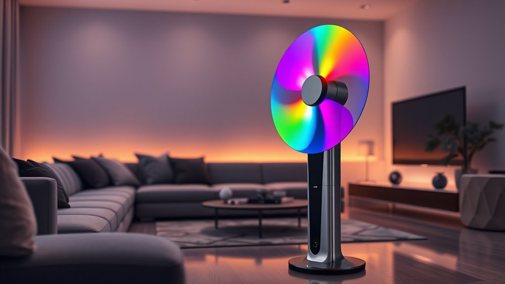 smart rgb ceiling fans