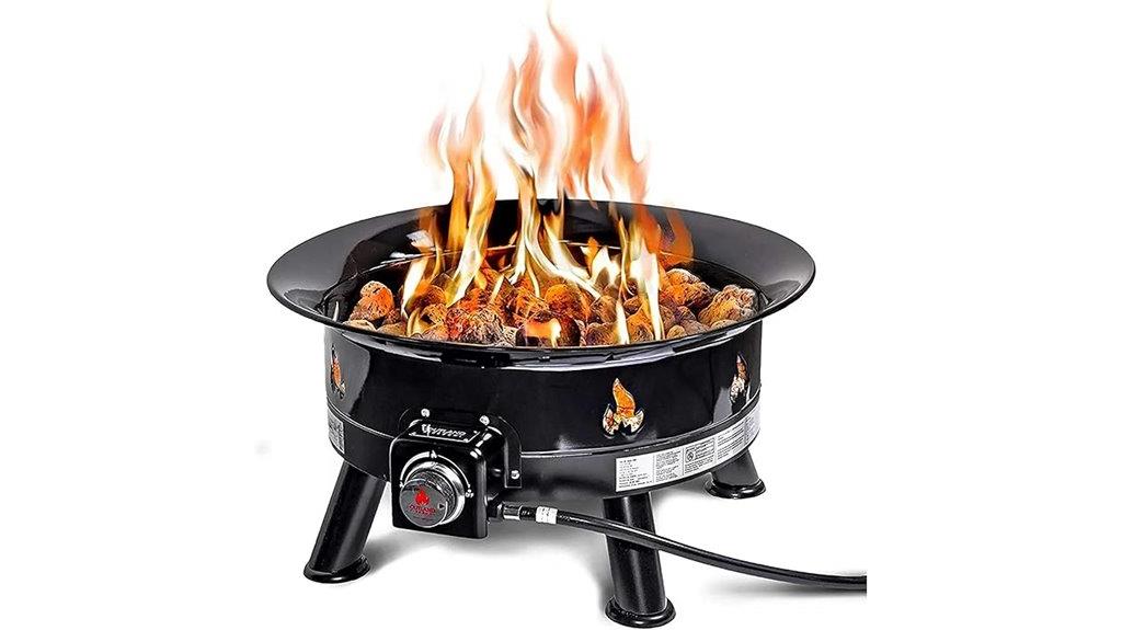 smokeless 24 inch fire pit