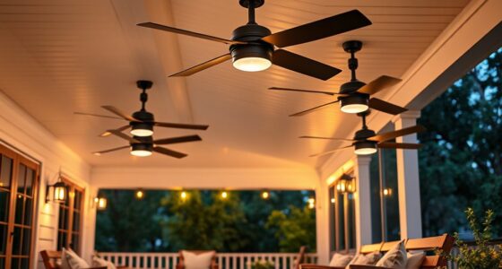 stylish comfortable farmhouse fans