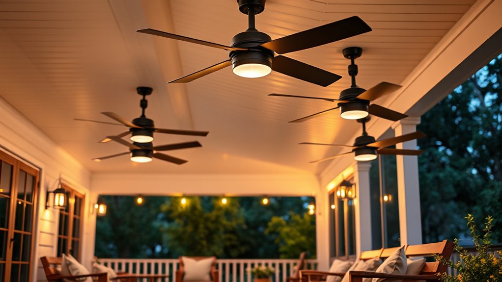 stylish comfortable farmhouse fans