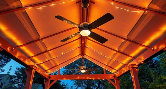 stylish gazebo lighting options