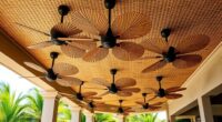 stylish lanai ceiling fans