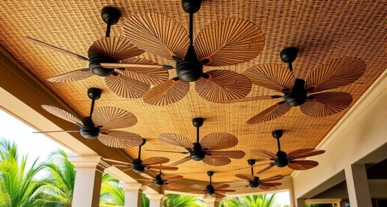 stylish lanai ceiling fans