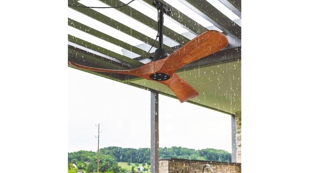 three blade patio fan