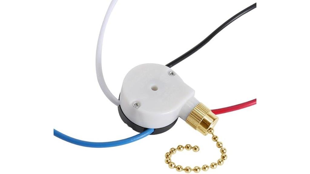 three speed fan switch