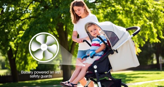top battery powered stroller fans