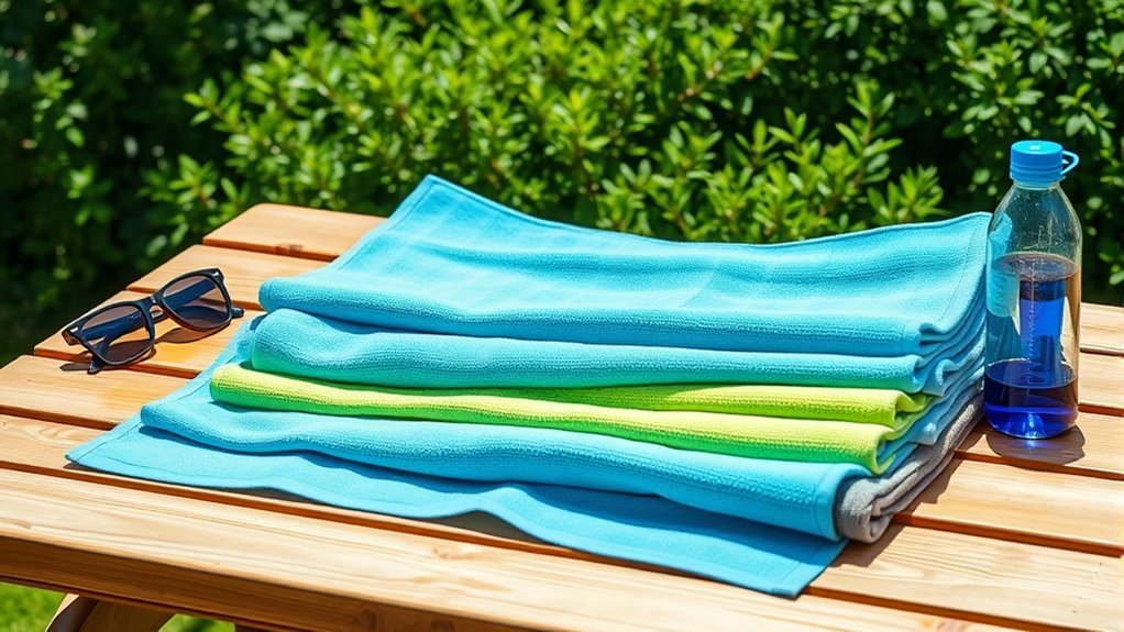 top cooling towel sets