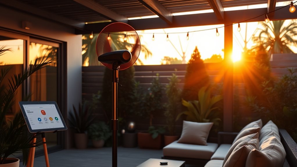 top google home outdoor fans