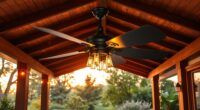 top outdoor chandelier fans
