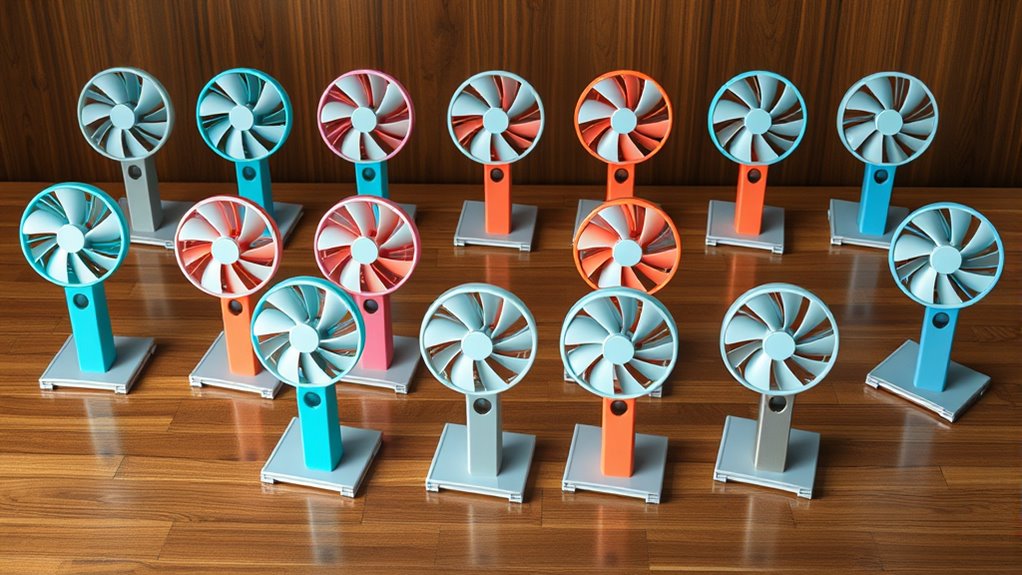 top rechargeable handheld fans