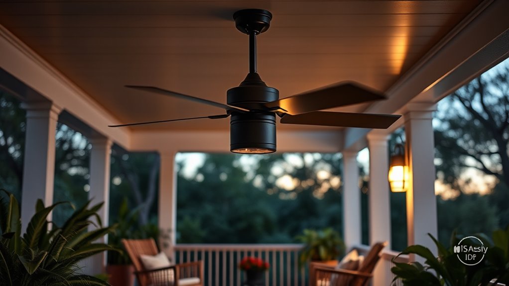 top voice controlled porch fans