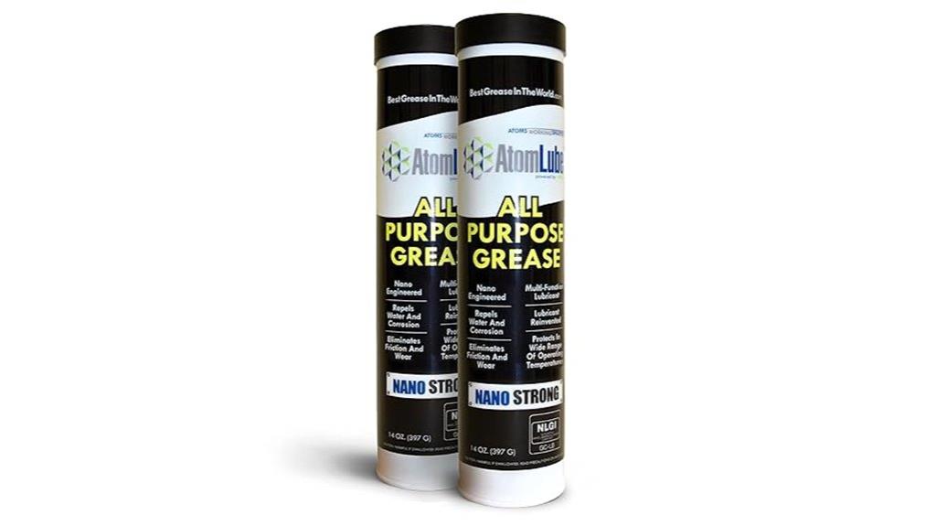 two 14 ounce grease tubs