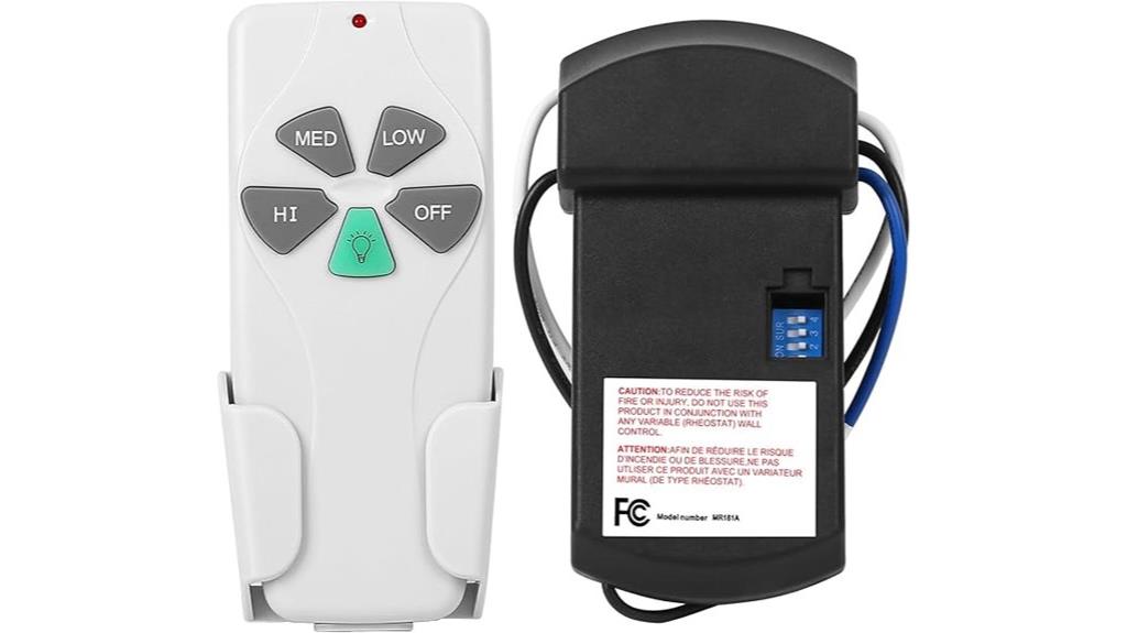 universal ceiling fan remote