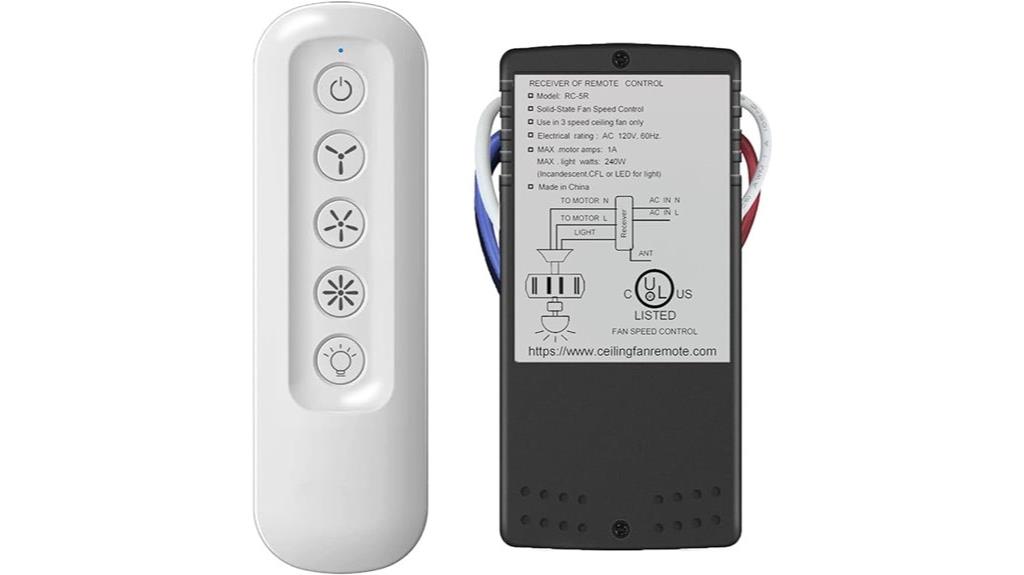 universal fan remote kit