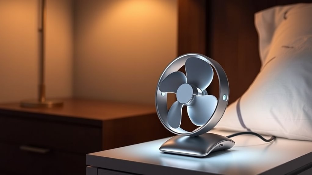 usb fans with night lights