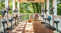 vintage porch fan selections