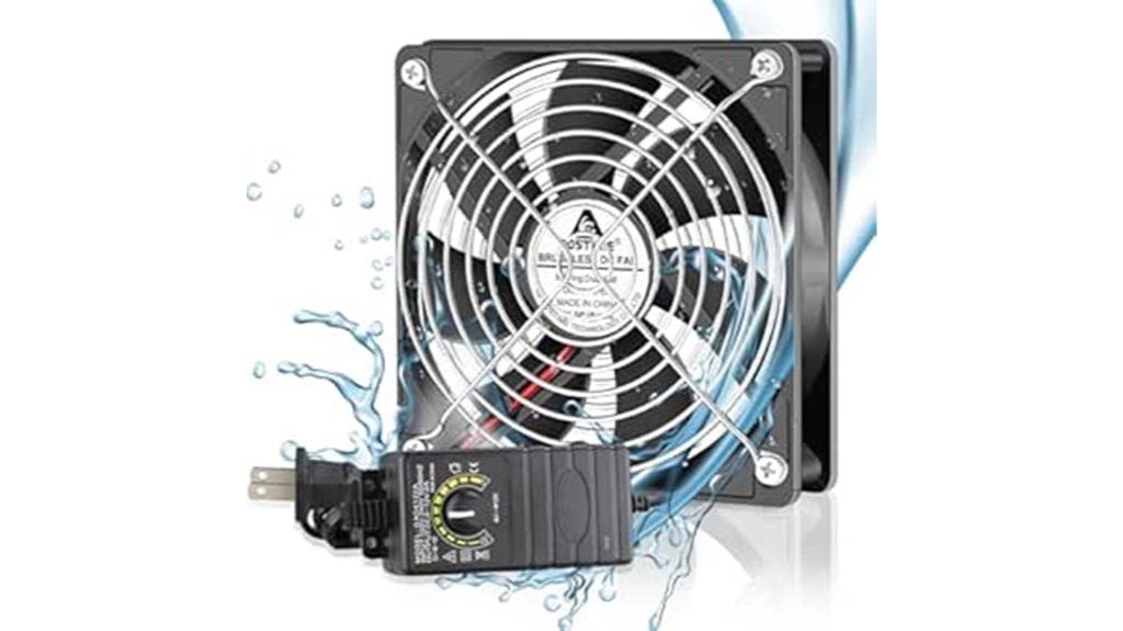 waterproof 120mm fan controller