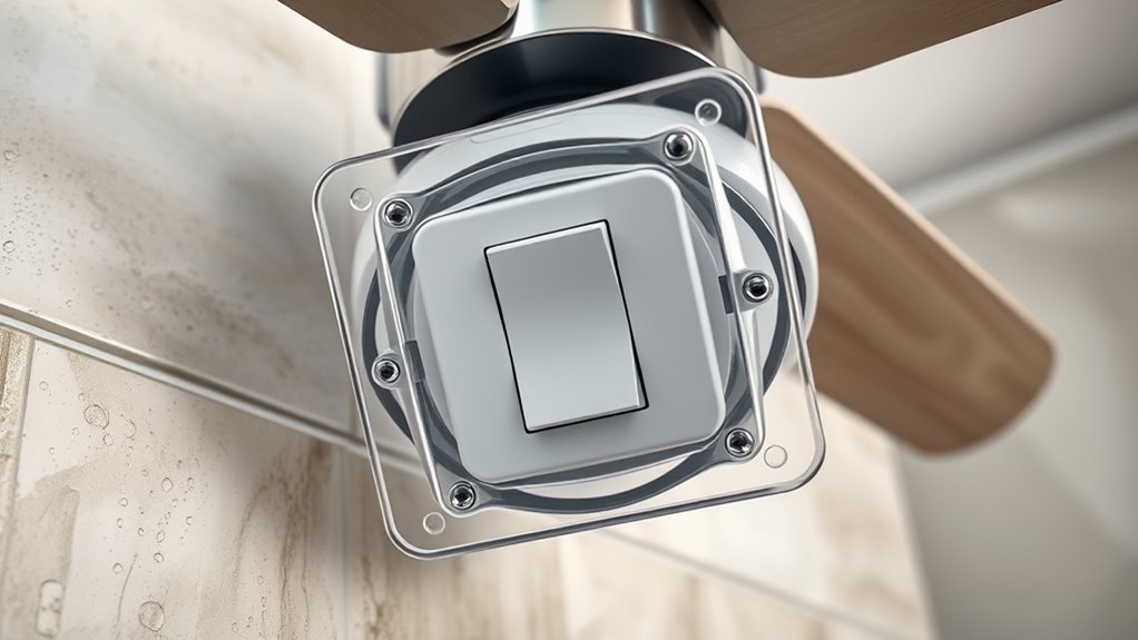 waterproof ceiling fan switches