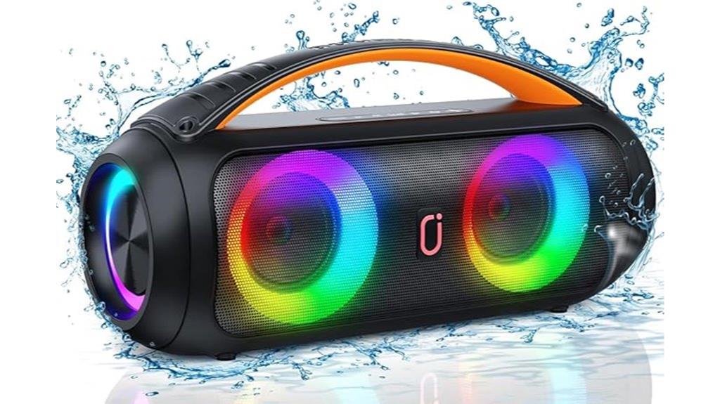 waterproof deep bass speaker