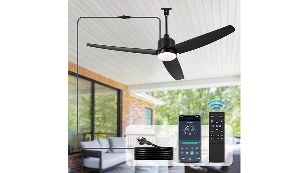 waterproof outdoor ceiling fan