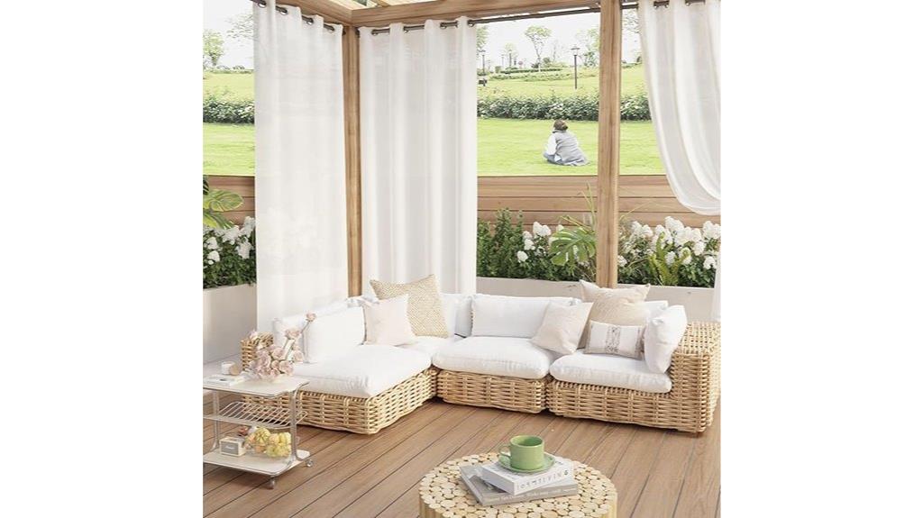 waterproof outdoor curtain panels