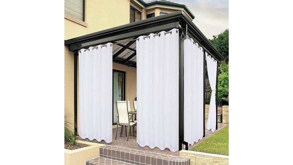 waterproof outdoor curtain panels