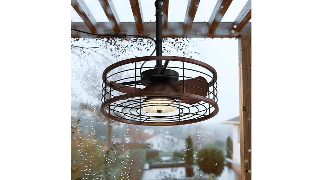 waterproof outdoor fan control