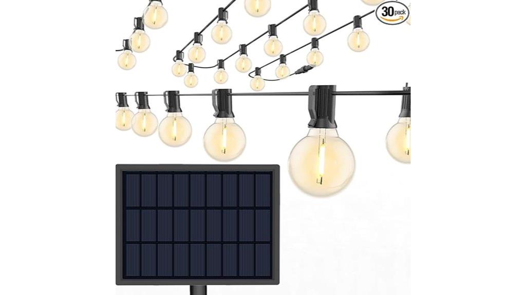waterproof outdoor string lights