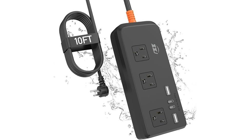 weatherproof 7 in 1 power strip
