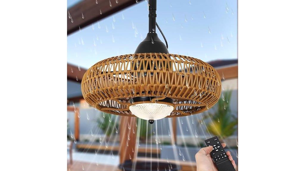 weatherproof outdoor ceiling fan
