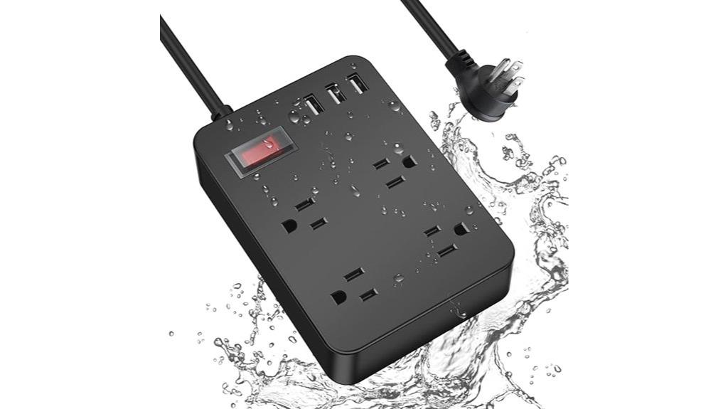 weatherproof outdoor power strip