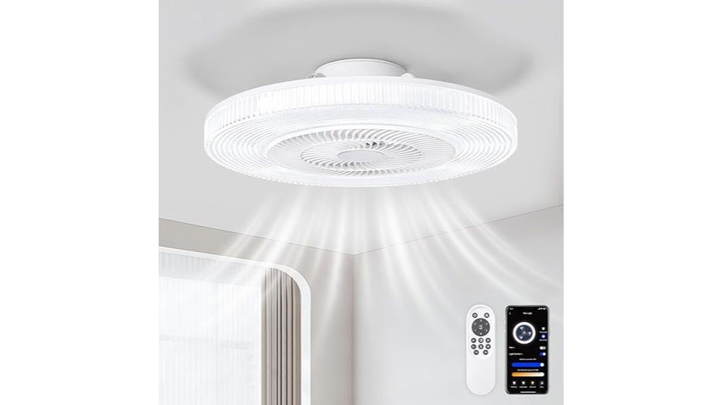 white 20 inch ceiling fan