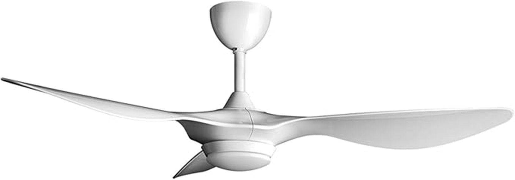 white 52 inch smart fan